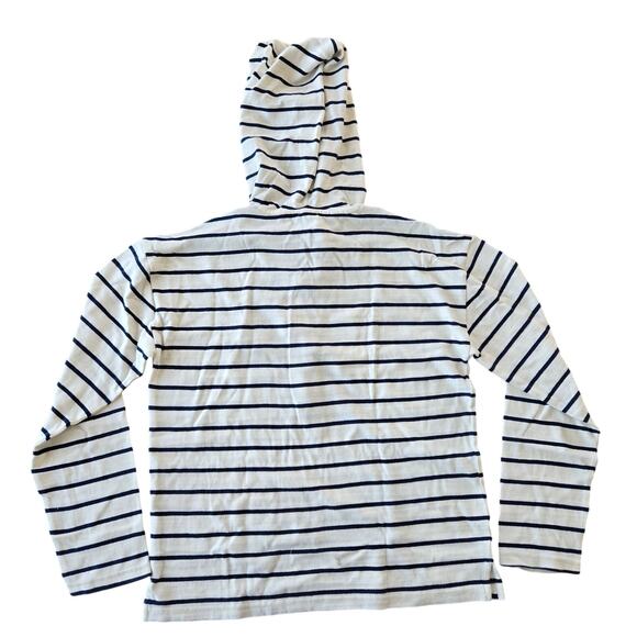 J. Crew Factory V-neck Beach Hoodie Size M NWT - Picture 2 of 5